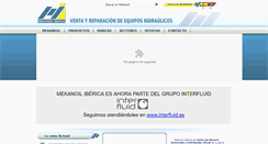 Desktop Screenshot of mekanoil.com